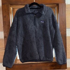 Patagonia Women’s Charcoal Zip-Up Sweater